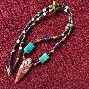 Stunning Necklace with Various Gemstones